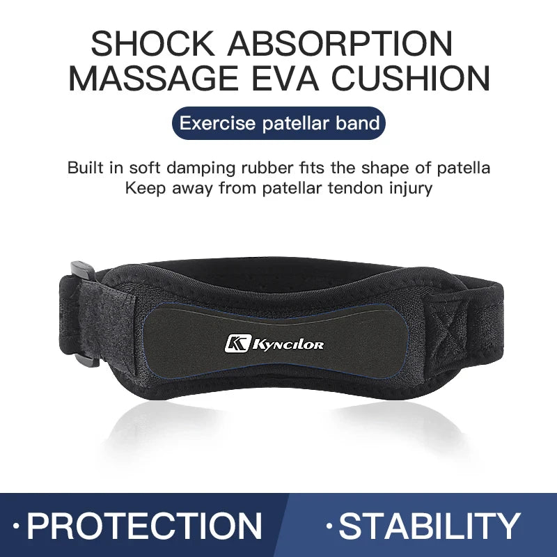 Nimbus Lux Adjustable Silica Gel Patella Knee Support